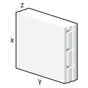 BETON CELLULAIRE - 60 X 60...