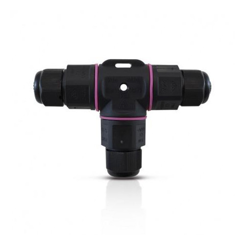 CONNECTEUR ETANCHE IP68 250V NOIR  3...