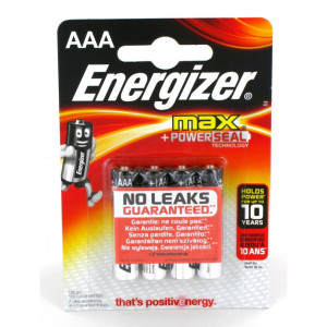 PILES ENERGIZER MAX AAA...
