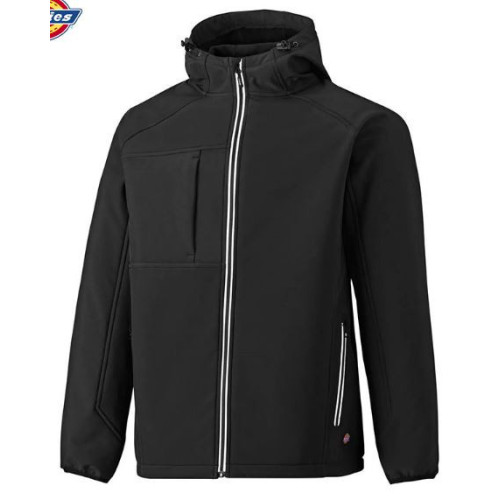 BLOUSON NOIR BICOLORE TWOTONE T.L...