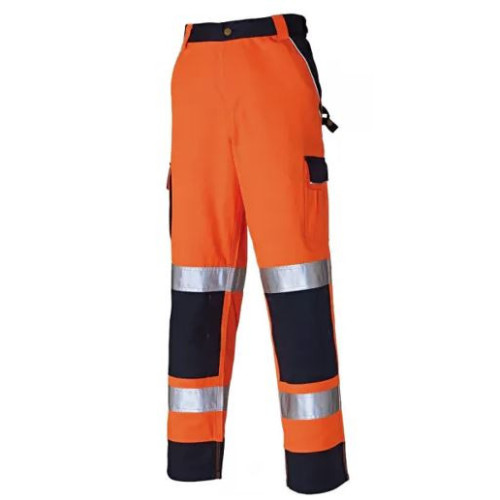 PANTALON HAUTE VISIBILITÉ ORANGE...