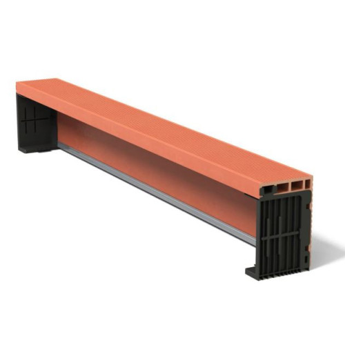 COFFRE DEMI LINTEAU TERRE CUITE TC3...