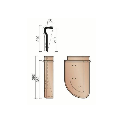 ABOUT DE RIVE UNIVERSELLE G VAUBAN BRUN