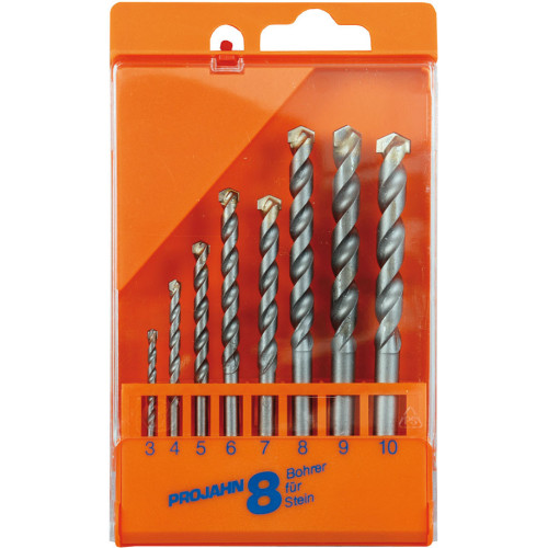 CASSETTE DE 8 FORETS A PIERRE (3 A 10MM)