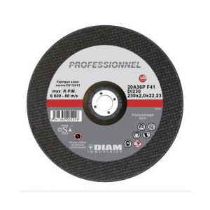 DISQUE ABRASIF INOX DIAM...