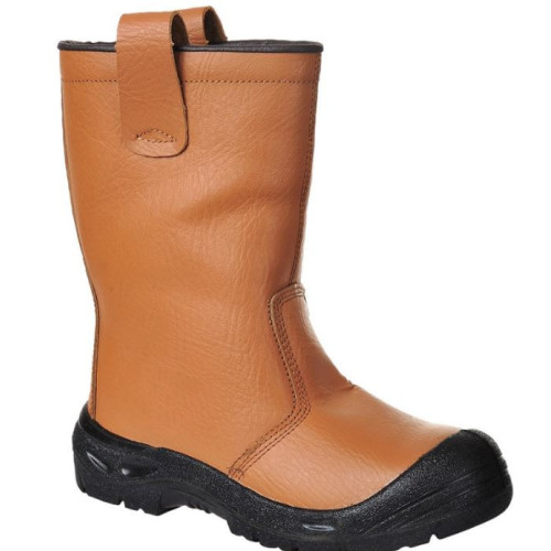 BOTTE FOURRÉE CUIR RIGGER NATUREL S3...