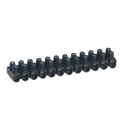 BARRETTES DE RACCORDEMENT 6MM2 NOIR