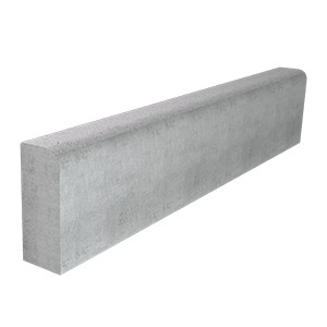 BORDURE P1 - BETON GRIS 8 X...