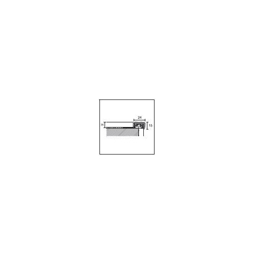 PROFIL PVC GRIS FONCE NATUREL -...