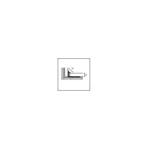 PROFIL ANGLE INTERNE - BLANC PARFAIT...