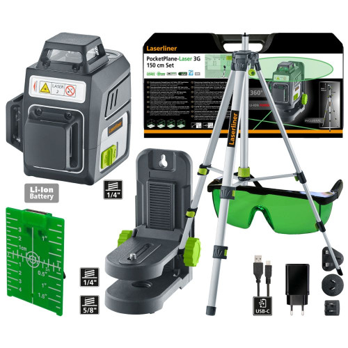 LASER POCKETPLANE 3G AVEC TREPIED...