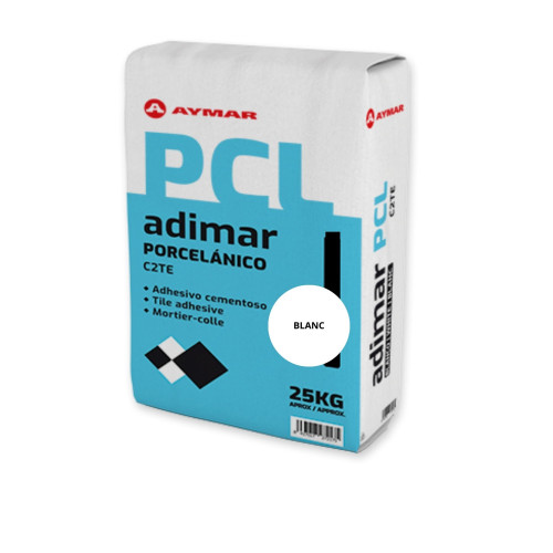 COLLE BLANC - C2TE NF - 25KG - MURS...