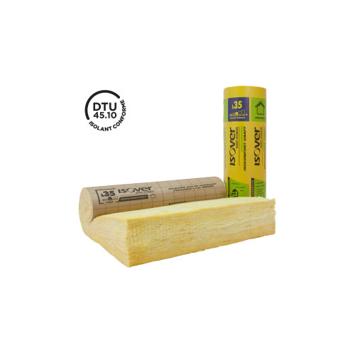 LAINE DE VERRE - ISOCONFORT 35 REVETU...