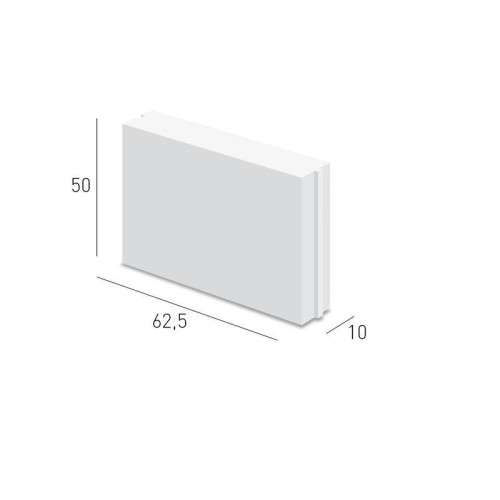 CARREAUX BÉTON CELLULAIRE 62.5X25...
