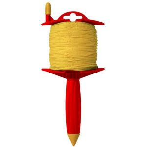 CORDEAU SUR ENROULEUR 100M...