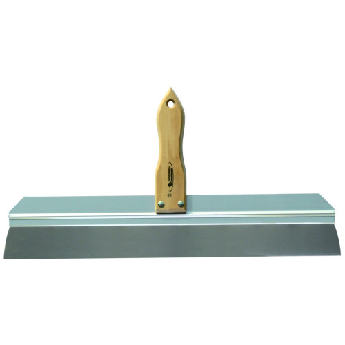 COUTEAU A ENDUIRE INOX MANCHE BOIS 50CM