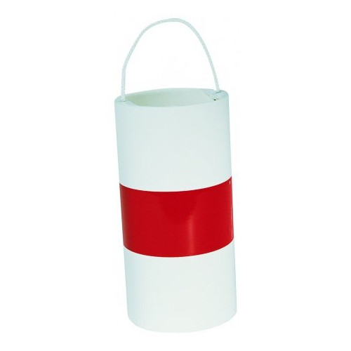 FARDIER CYLINDRIQUE BLANC AVEC BANDE...