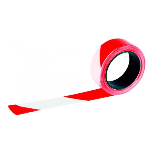 RUBAN RUBAPLAST ROUGE BLANC 100MX50MM