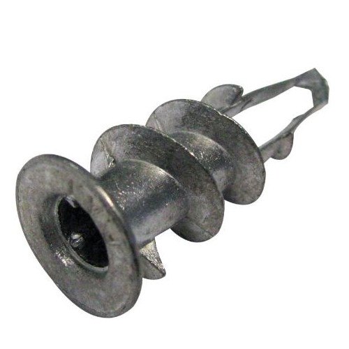 CHEVILLE PLAK METAL + VIS  - Bte de 100