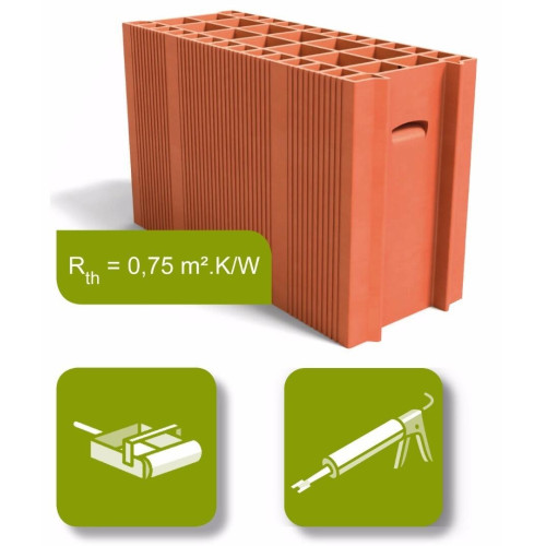 BRIQUE BGV PRIMO 500x200x314 R 0.75...