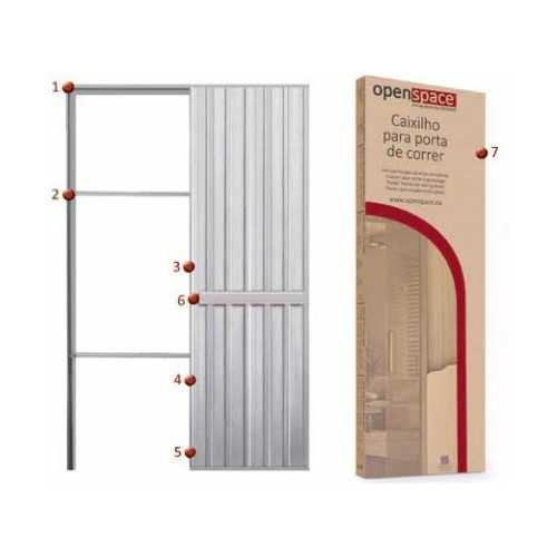 CAISSON POUR PORTE COULISSANTE...