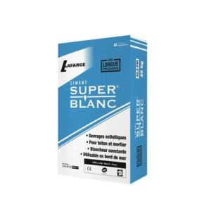 CIMENT BLANC - 25KG