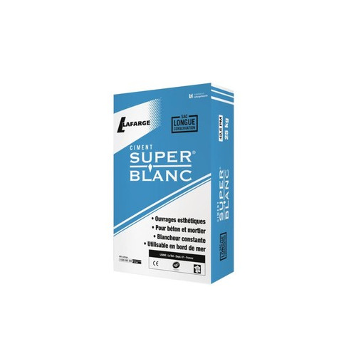 CIMENT BLANC - 25KG