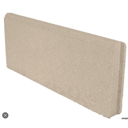 BORDURE LISSE TON PIERRE 50 X 16 X 5CM