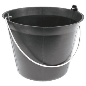SEAU PLASTIQUE NOIR 11...