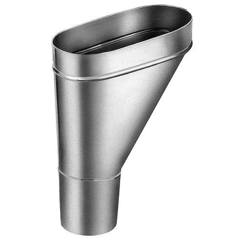 CUVETTE DE BRANCHEMENT DE 100 - ZINC...