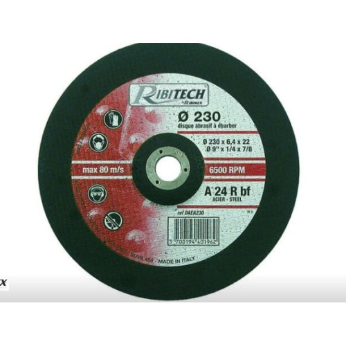 DISQUE ABRASIF EBARBAGE DIAM 230 X 6...